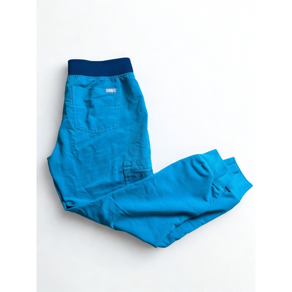 Figs Womens Scrub Set Teal Catarina Vneck Sm Zamora Jogger 2.0 S/Petite Limited - Picture 7 of 16